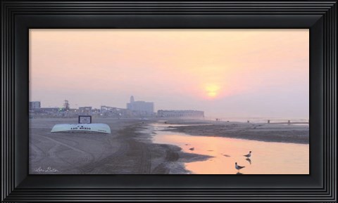 Framed Ocean City Sunrise Print