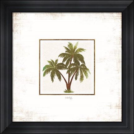 Framed Palm Trees Print