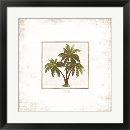 Framed Palm Trees Print