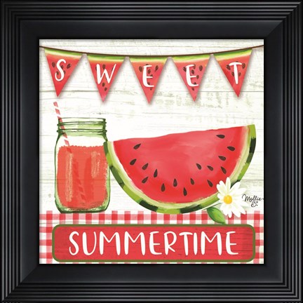Framed Sweet Summertime Print