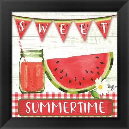 Framed Sweet Summertime Print