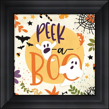 Framed Peek a Boo Print