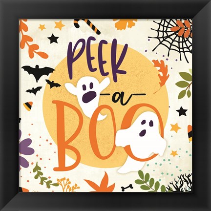 Framed Peek a Boo Print