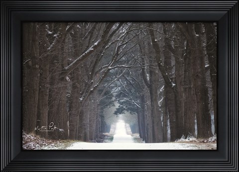 Framed Cold Road Print