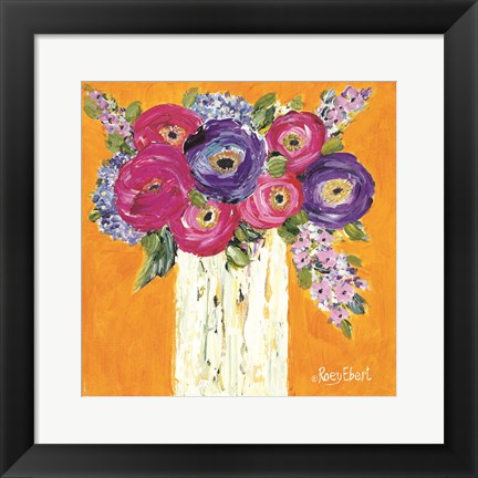 Framed Vase Full of Sunshine Print