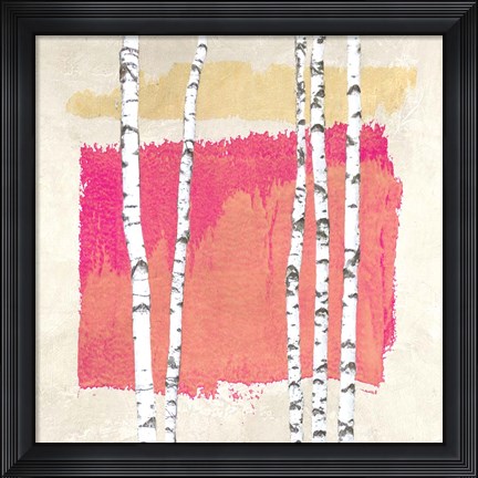 Framed Abstract Nature I Print