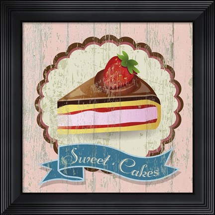 Framed Sweet Cakes Print