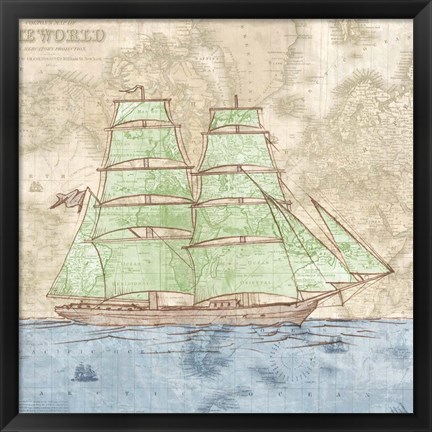 Framed Vessel II Print