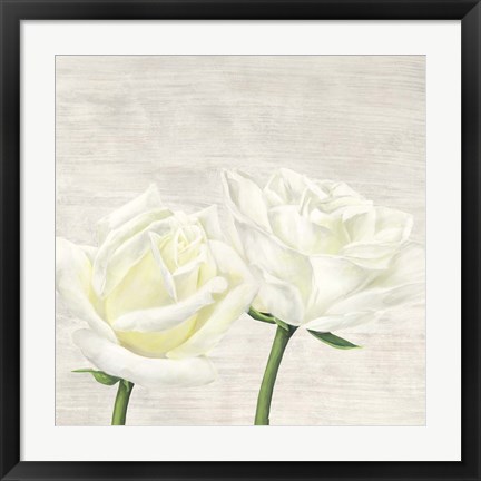 Framed Classic Roses II Print