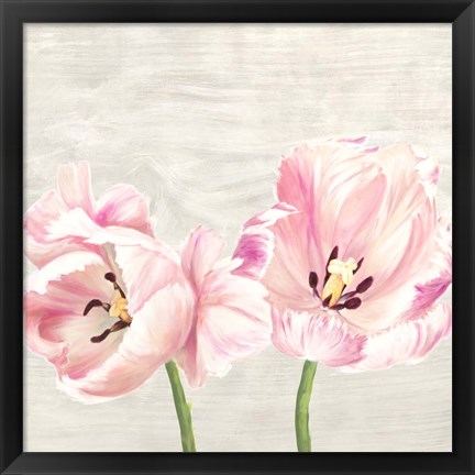 Framed Classic Tulips II Print