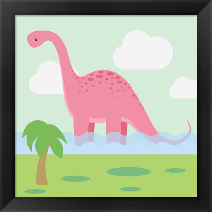 Framed Li&#39;l Bronto Print