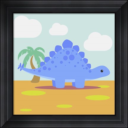 Framed Li&#39;l Stego Print
