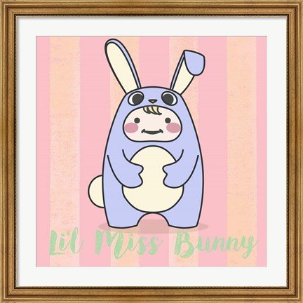 Framed Li&#39;l Bunny Print
