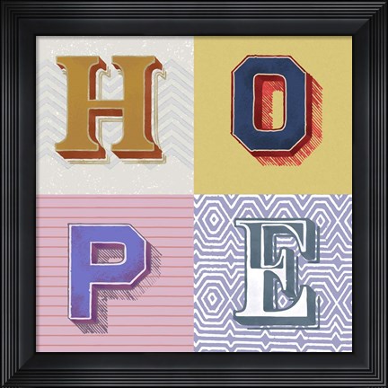 Framed Hope Print