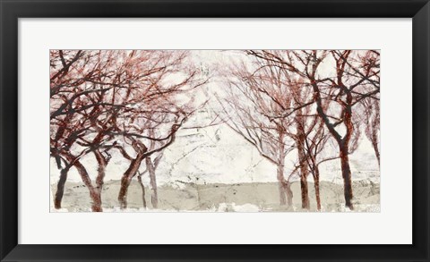 Framed Rusty Trees Print