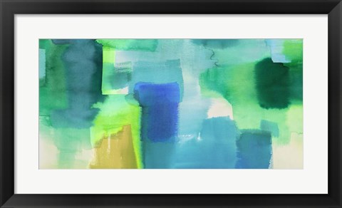 Framed Colors of Water Print