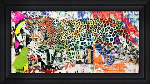 Framed Camouflage #1 Print