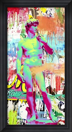 Framed David 2.0 Print