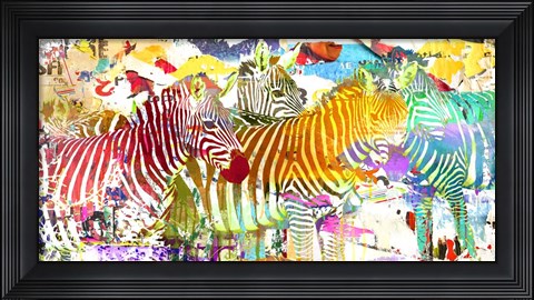 Framed Camouflage #2 Print
