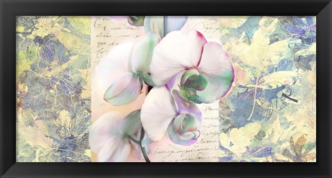 Framed Kaleidoscope Orchid Print