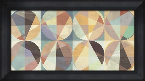 Framed Smooth Constellation I Print