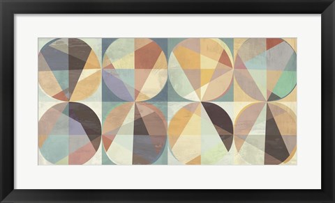 Framed Smooth Constellation I Print