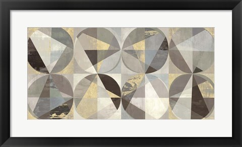 Framed Glittering Constellation II Print