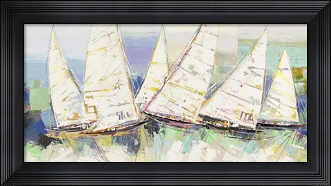 Framed Nel Mare dei Tropici Print