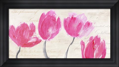 Framed Classic Tulips Print