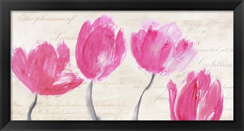 Framed Classic Tulips Print