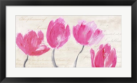 Framed Classic Tulips Print