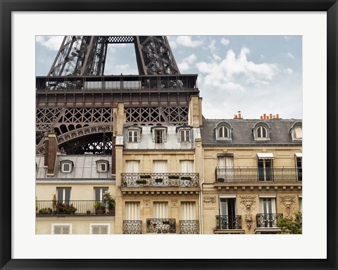 Framed Parisienne Architectures Print