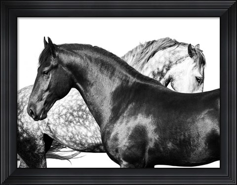 Framed Lovers Print