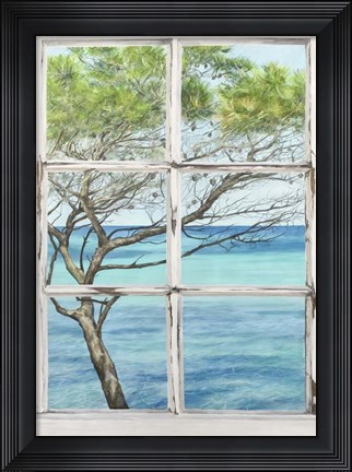 Framed Mediterranee I Print