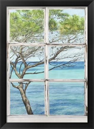 Framed Mediterranee I Print