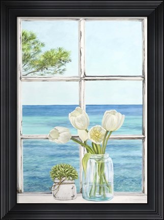 Framed Mediterranee II Print