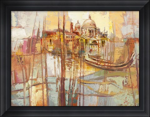 Framed Colori di Venezia Print