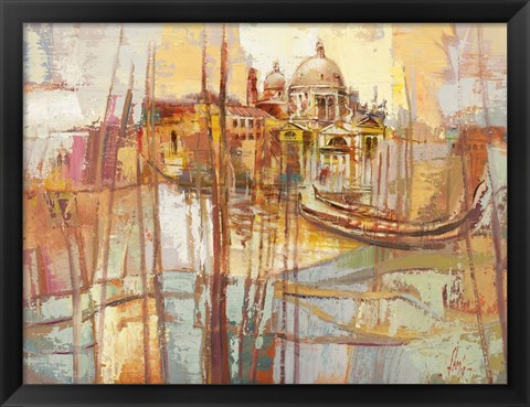 Framed Colori di Venezia Print