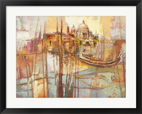 Framed Colori di Venezia Print