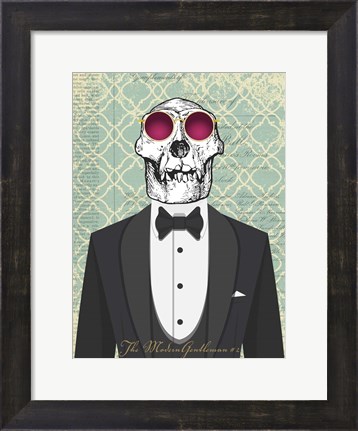 Framed Modern Gentleman #2 Print