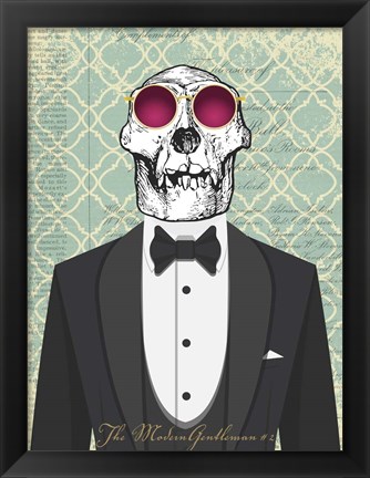 Framed Modern Gentleman #2 Print