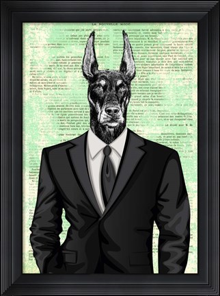 Framed Distinguished Gentleman Print