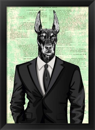 Framed Distinguished Gentleman Print