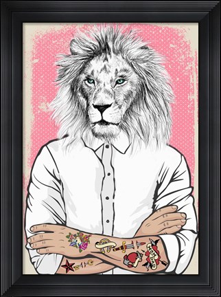 Framed Off Duty-King Print