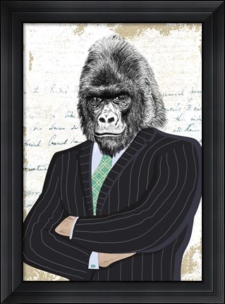 Framed Distinguished Boss Print