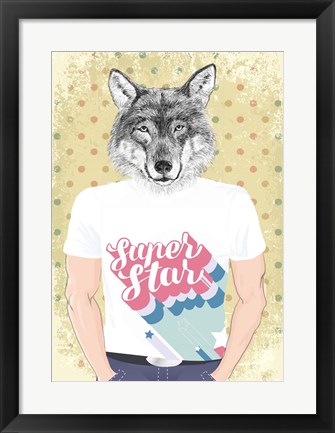 Framed Super Star Print