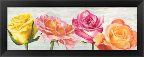 Framed Funky Roses Print