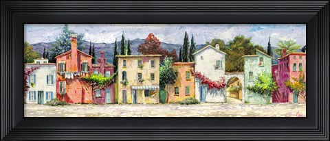 Framed Paese Italiano Print