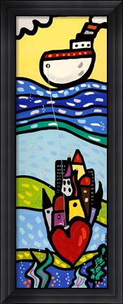 Framed Amori Sommersi I Print