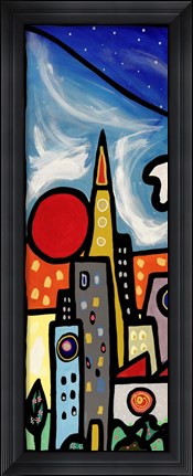 Framed Quando Soffia il Vento I Print